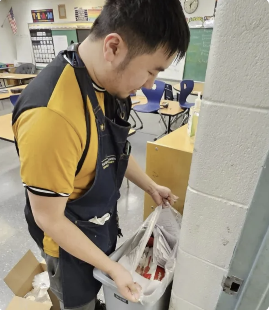 Kitchen and break room cleaning service